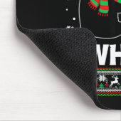 Black Cat What Pushing Tree Over Ugly Christmas Sw Muismat (Hoek)