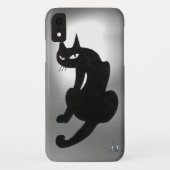 BLACK CAT wit Case-Mate iPhone Case (Achterkant)