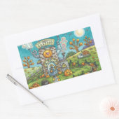 BLACK CAT, WITCH PUMPKIN PIE FACTORY STICKERS Rec. (Envelop)