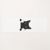 Black Cat Yoga Mat (Achterkant (horizontaal))