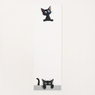 Black Cat Yoga Mat