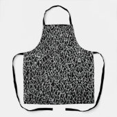 Black Cats Apron Schort (Voorkant)