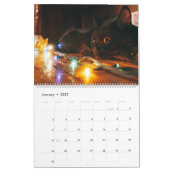 Black Cats Calendar Kalender (Jan 2027)