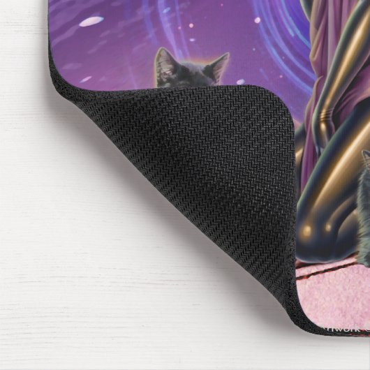 "Black Cats Divination" Muismat (Hoek)