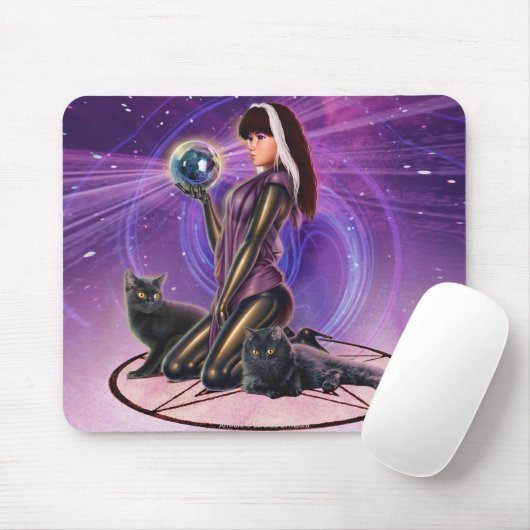 "Black Cats Divination" Muismat (Met muis)