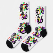 Black Cats feest Sokken (Links)