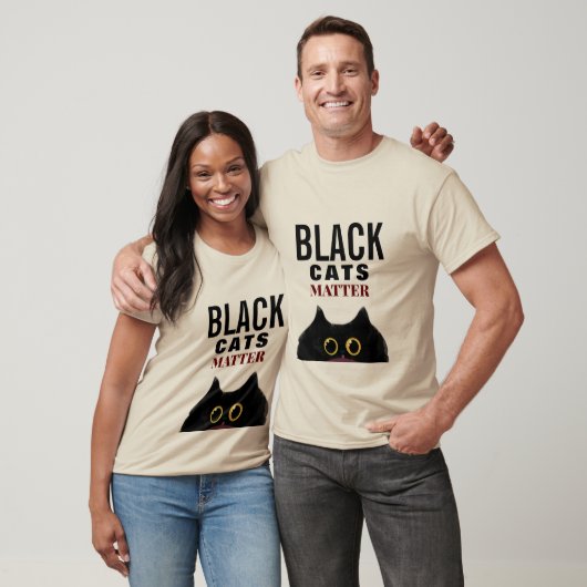 "BLACK CATS MATTER" T-SHIRT (Unisex)