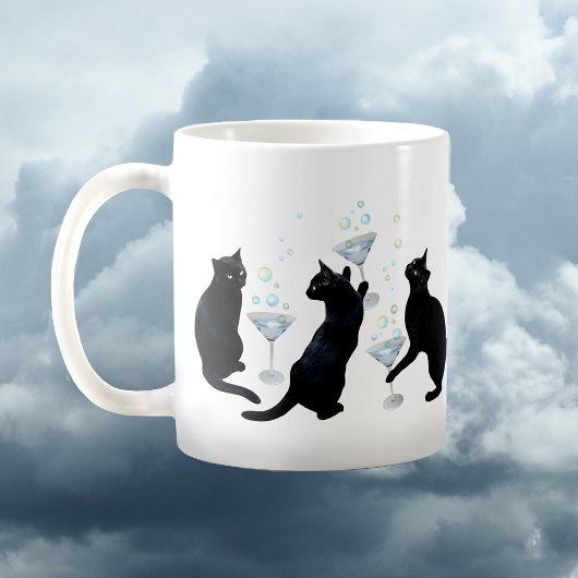 Black Cats met Cocktails Mok