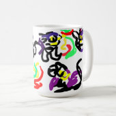 Black Cats party Koffiemok (Voorkant rechts)