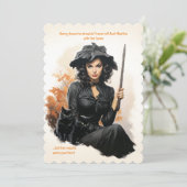 Black Cats Purrfect Babysitter Halloween Kaart (Staand voorkant)