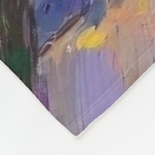 Black Cats Trick-or-Treating in Halloween kostuums Fleece Deken (Hoek)