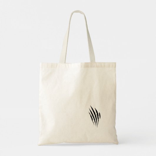 "Black Cats Welcome" Canvas tas – Trick or treat B (Achterkant)