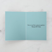 Black Cats Whimsical Art Kaart (Binnen)