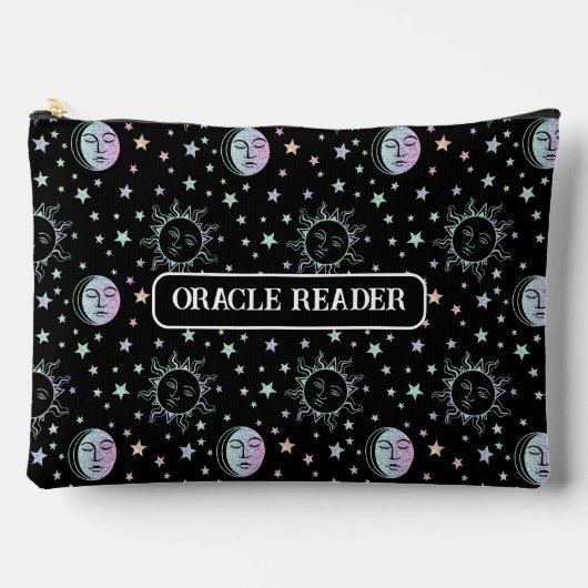 Black Celestial Oracle Pouch Etui (Voorkant)