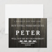 Black Chalk Board "Maar ik heb nog steeds mijn jon Kaart (Voorkant / Achterkant)