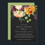 BLACK CHALKBOARD YELLOW ORANJE FLORA VRIJGEZELLENF KAART<br><div class="desc">Als u nog meer aanpassingen nodig hebt,  kunt u mij op yellowfebstudio@gmail.com vrij klikken.</div>