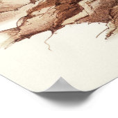 Black-cheeked Falcon by Elizabeth Gould Poster (Hoek)