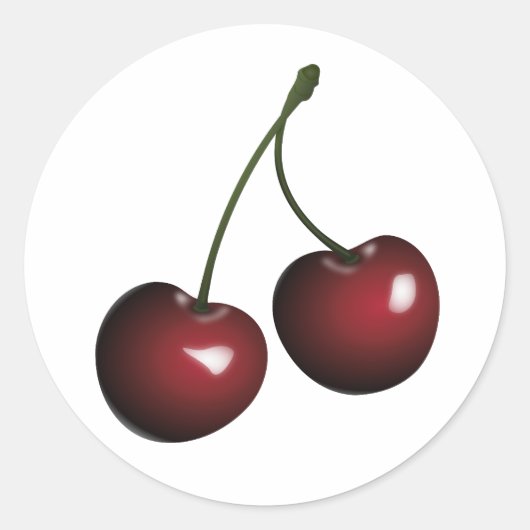 Black Cherries Sticker (Voorkant)