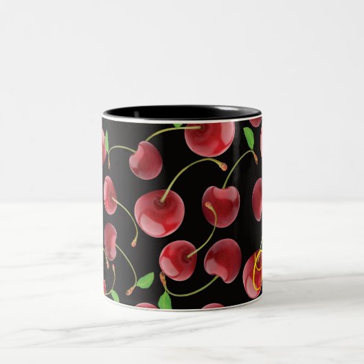 Black Cherry-Mok Two-Tone Koffee Mok (Center)