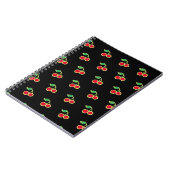 Black Cherry Retro School Journal Notitieboek Gift (Linkerzijde)