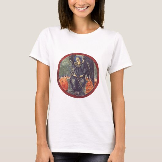 Black Cherubim angel T-shirt (Voorkant)