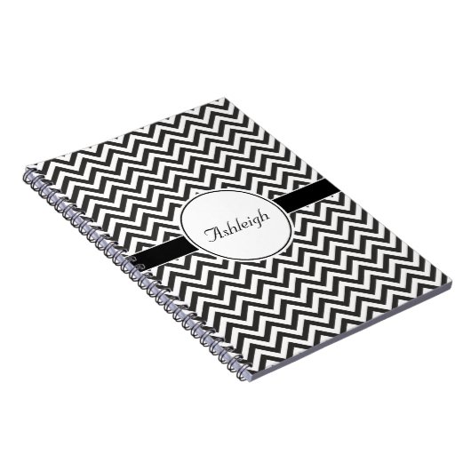 Black Chevron Notitieboek (Rechterzijde)