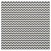 Black Chevron Stof (Swatch)