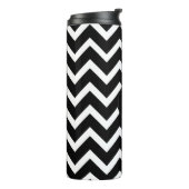 Black Chevron Thermosbeker (Gedraaid links)