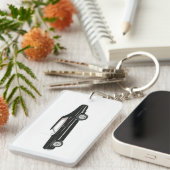 Black Chevy Impala Sleutelhanger (Voorkant Rechts)