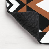 Black-Chic Ethnomuster Mauspad Schwarz Muismat (Hoek)