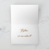 Black Chic Trendy Pattern Kaart (Binnen)