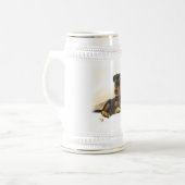 Black Chihuahua Beer Stein Bierpul (Voorkant links)