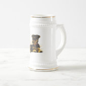 Black Chihuahua Beer Stein Bierpul (Voorkant rechts)