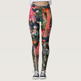 BLACK CHOW leggings - Zie voor- en achterkant