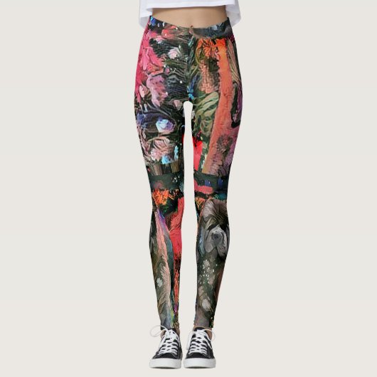 BLACK CHOW leggings - Zie voor- en achterkant (Voorkant)