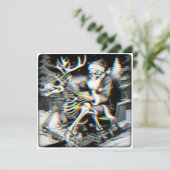 Black Christmas (trineo). Kaart (Staand voorkant)