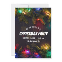 BLACK CHRISTMAS Uitnodiging