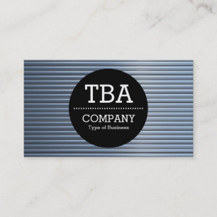 Black Circle v2 - Chrome buizen Visitekaartje