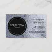 Black Circle v3 - Soap Bubbles 03 Visitekaartje (Achterkant)