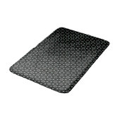 Black Circular Delight Bath Mat (Gekanteld)