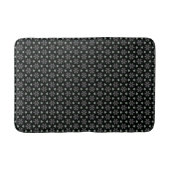Black Circular Delight Bath Mat (Voorkant)