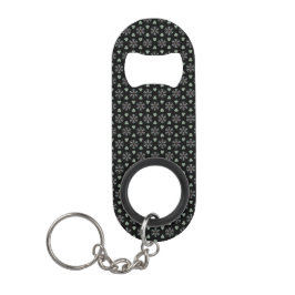 Black Circular Delight Mini Bottle Open Mini Flessenopener