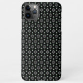 Black Circular Delight Phone Case iPhone Hoesje (Achterkant)