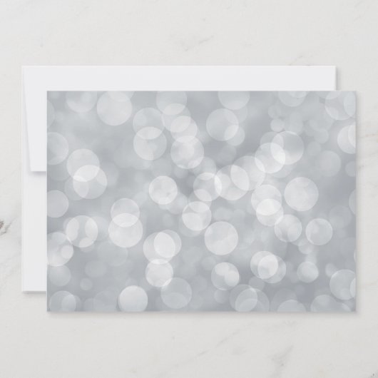 Black "Class of 20XX" Aankondiging van Afstudeerde (Achterkant)