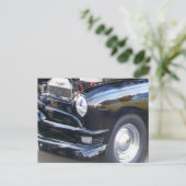 Black Classic Briefkaart (Staand voorkant)