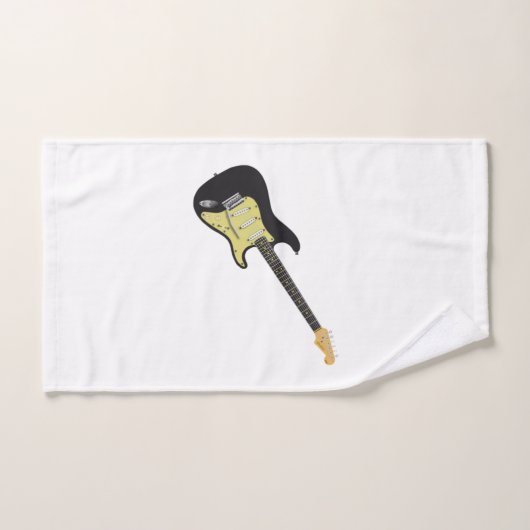 Black Classic Electric Bad Handdoek (Handdoek)