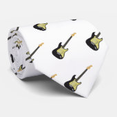 Black Classic Electric Stropdas (Opgerold)