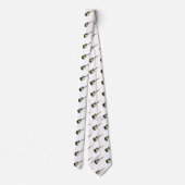 Black Classic Electric Stropdas (Achterkant)