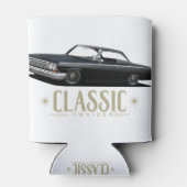 Black Classic Lowrider Blikjeskoeler (Achterkant)