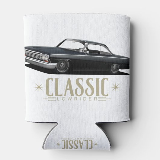 Black Classic Lowrider Blikjeskoeler (Achterkant)